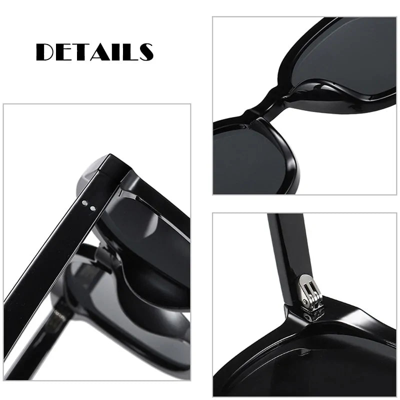 Oversized Polarized Sunglasses SH15