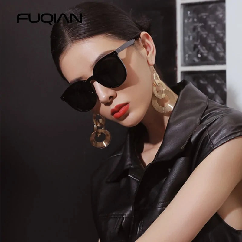 Oversized Polarized Sunglasses SH15