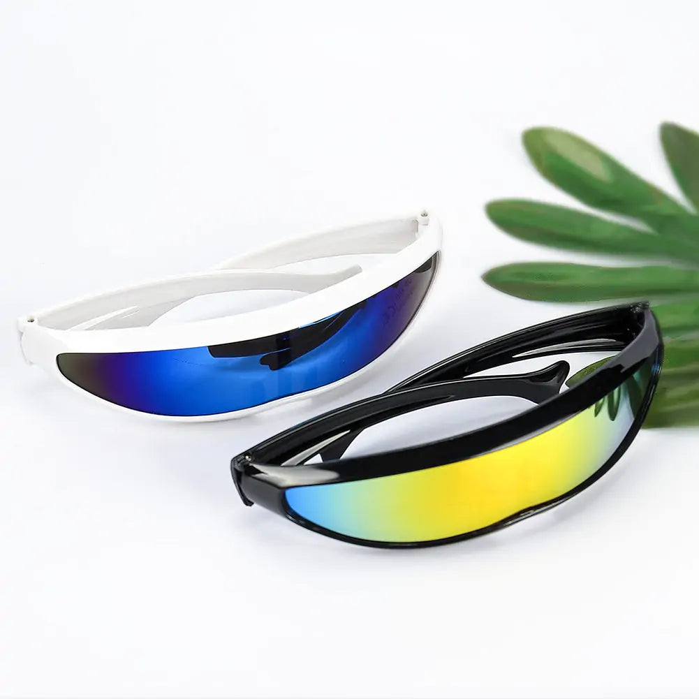 Futuristic Narrow Cyclops Sunglasses SH8