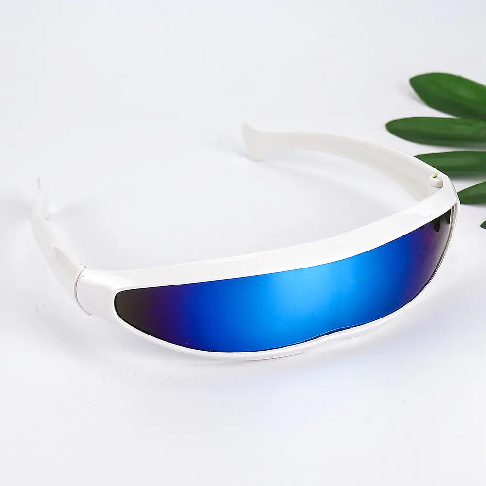 Futuristic Narrow Cyclops Sunglasses SH8