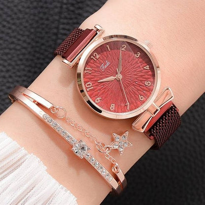 Luxury Magnetic Quartz Bracelet Watches WS2