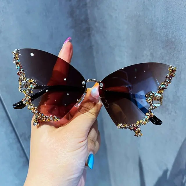 Diamond Butterfly Sunglasses SH6