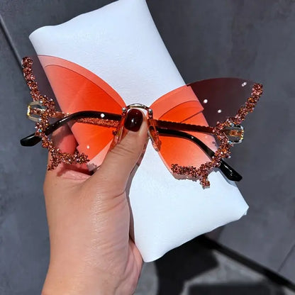 Diamond Butterfly Sunglasses SH6