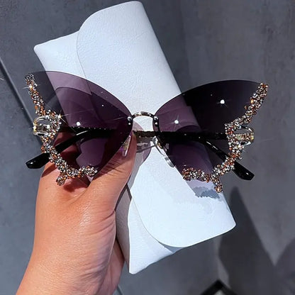 Diamond Butterfly Sunglasses SH6