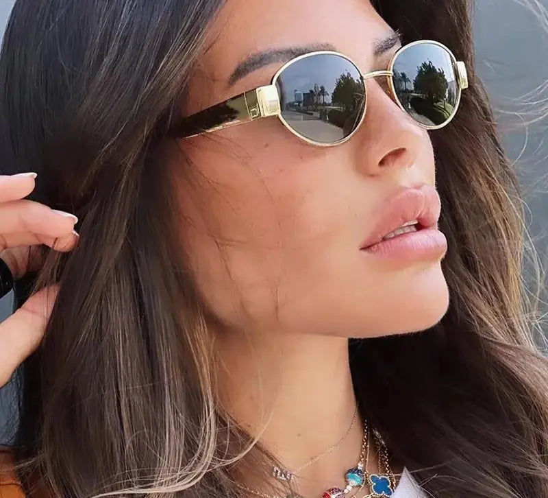 Oval Luxe Sunglasses SH14