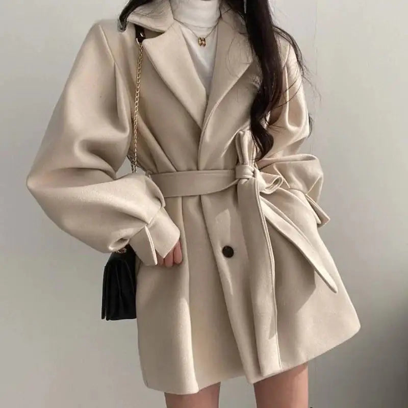 Thickened Wool Coat C2