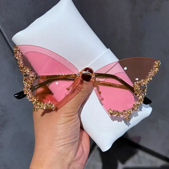 Diamond Butterfly Sunglasses SH6