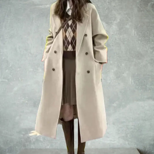 Elegante trenchcoat voor de winter