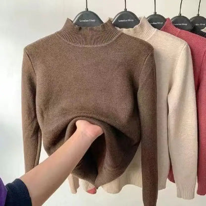 Women Turtleneck Autumn Winter Sweater WC4