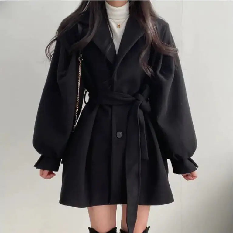 Thickened Wool Coat C2