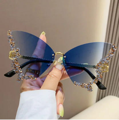 Diamond Butterfly Sunglasses SH6