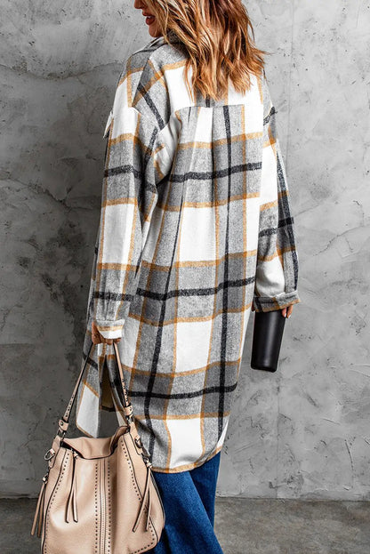 Dropped Shoulder Duster Coat C5