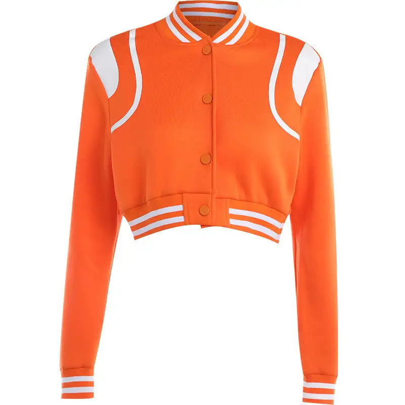 Cropped Varsity Jacket C6