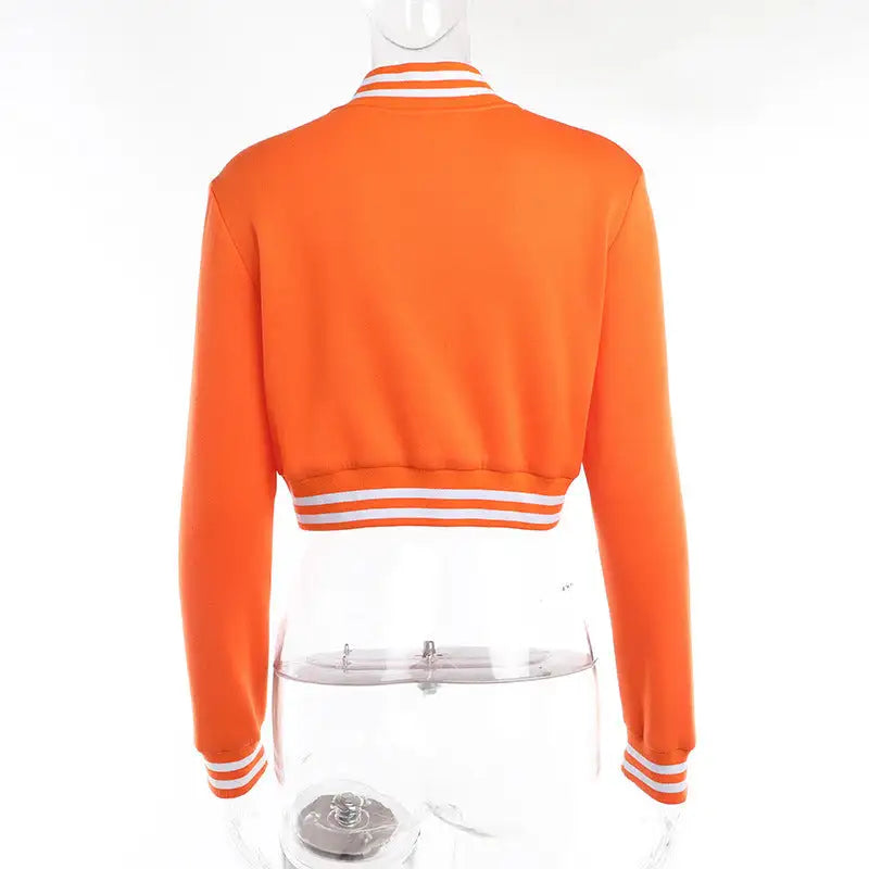 Cropped Varsity Jacket C6