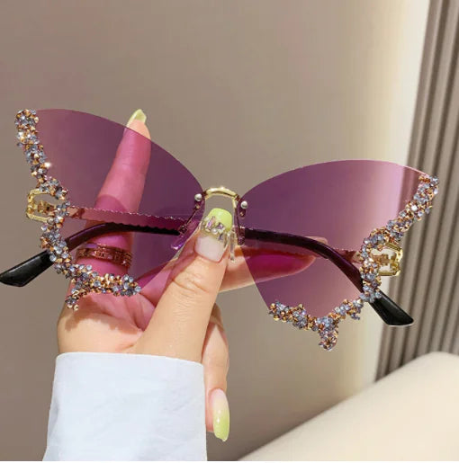 Diamond Butterfly Sunglasses SH6