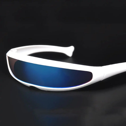 Futuristic Narrow Cyclops Sunglasses SH8