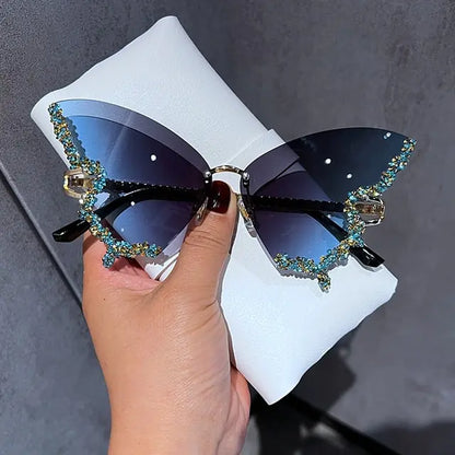 Diamond Butterfly Sunglasses SH6