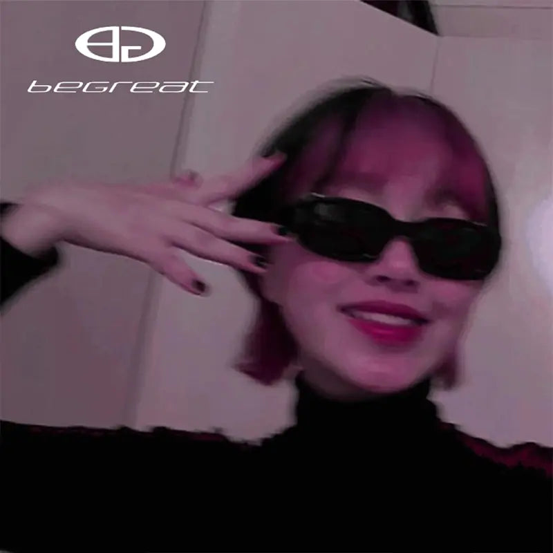 Travel Small Rectangle Sun Glasses SH21