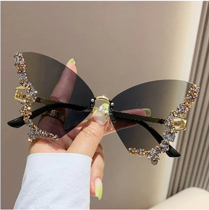 Diamond Butterfly Sunglasses SH6