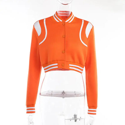 Cropped Varsity Jacket C6