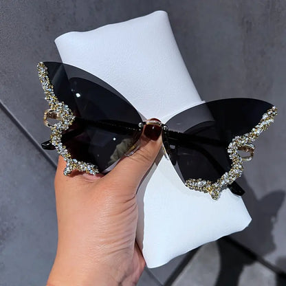 Diamond Butterfly Sunglasses SH6