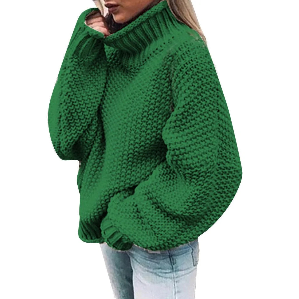 Knitted Turtleneck Sweater