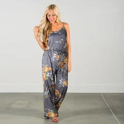 Floral Jumpsuit Fashion Trend JP3