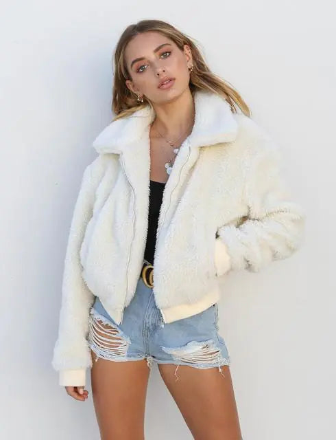 Fluffy Women's Coat C3